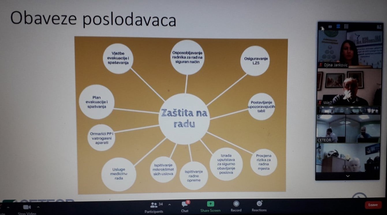 Udruženje zaštite na radu Crne Gore